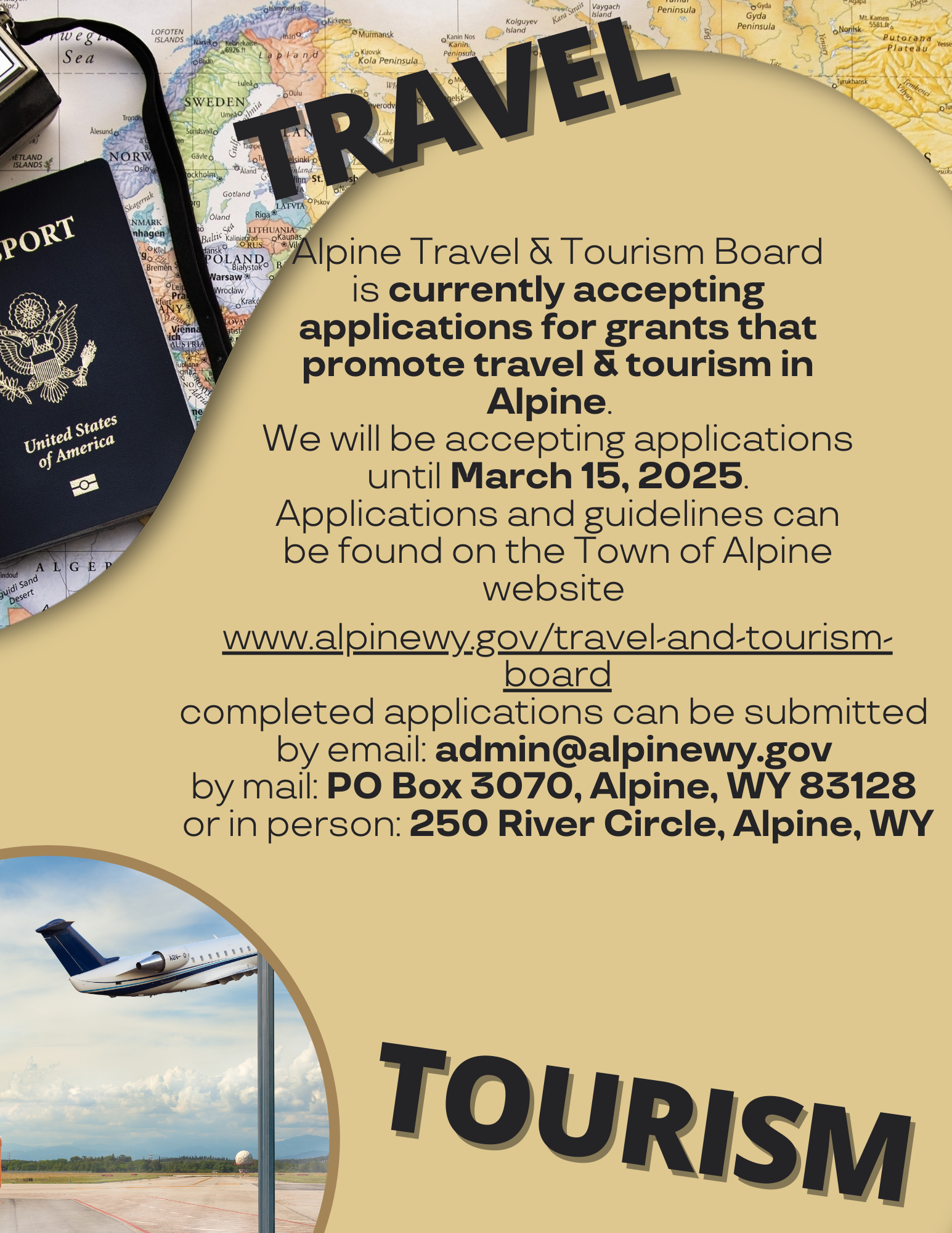 Alpine Travel & Tourism seeking grant applications ahead of March 15 deadline