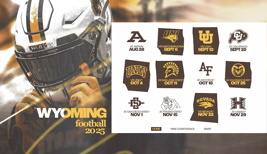 Wyoming Football Announces 2025 Schedule