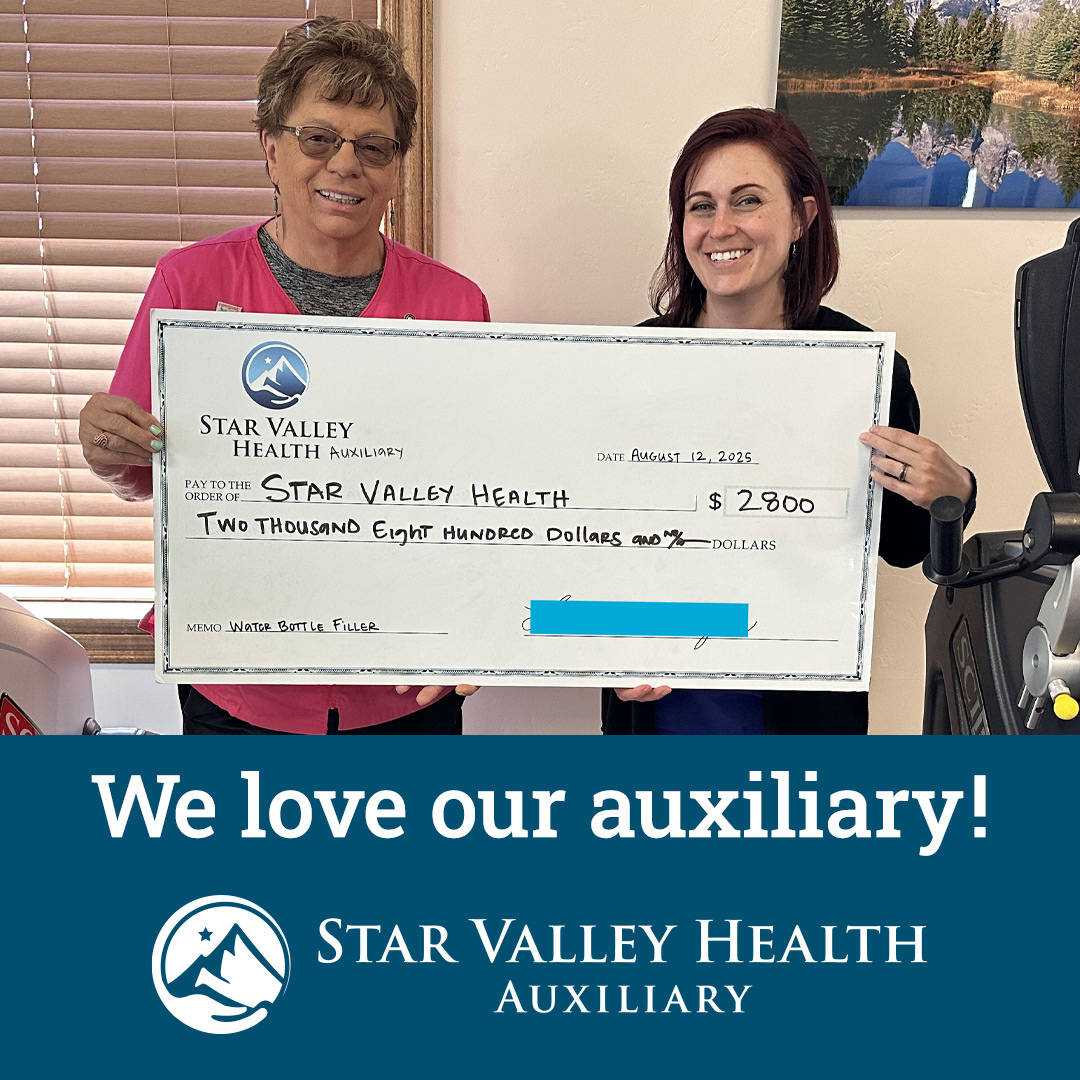 Star Valley Health Auxiliary makes multiple donations