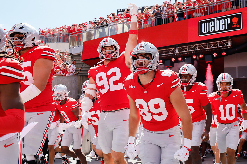 Ohio State is No. 1 in AP Top 25; LSU, Miami into top 5, Florida State is back and Alabama plummets