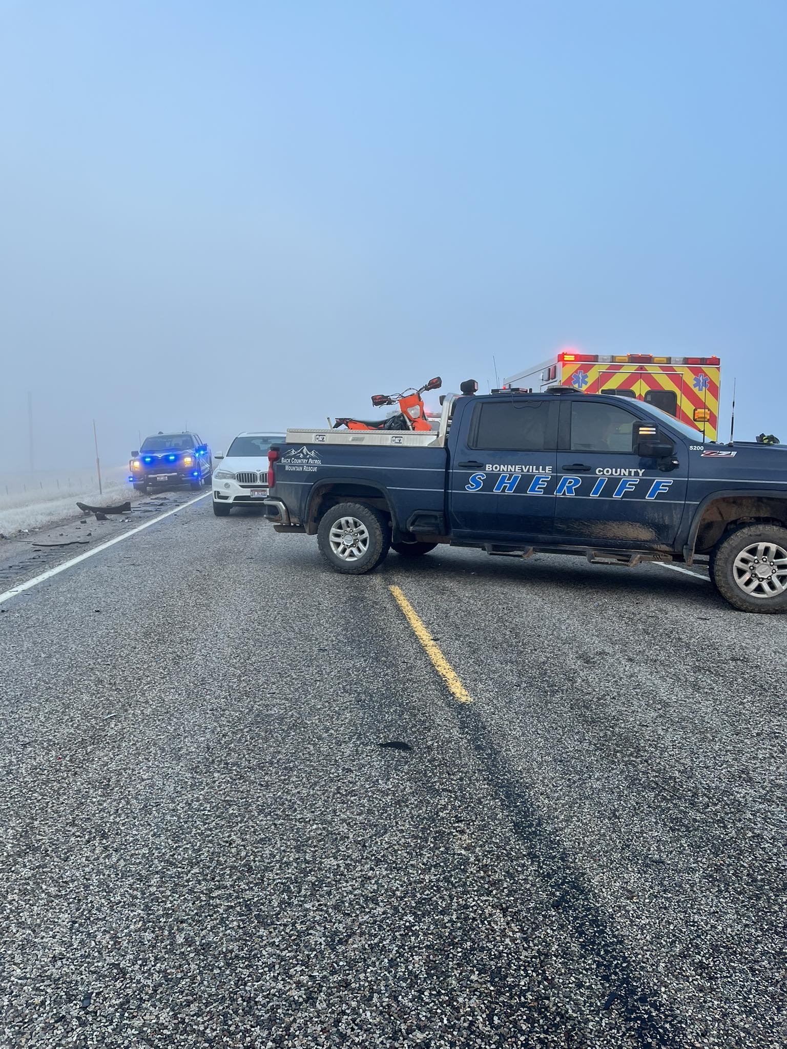 Idaho Falls man dies in multi-vehicle accident west of Swan Valley