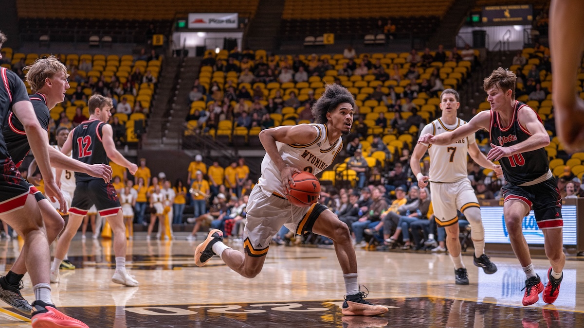 Cowboys improve to 8-2 with 106-79 rout of South Dakota