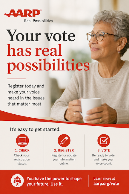 AARP Wyoming reminds voters to check registration