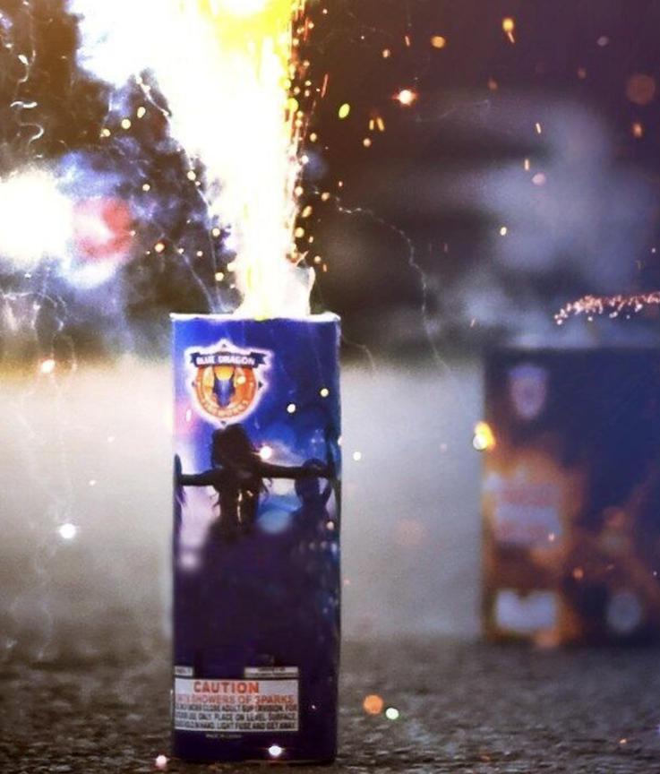 Alpine reviews sale of fireworks in the town