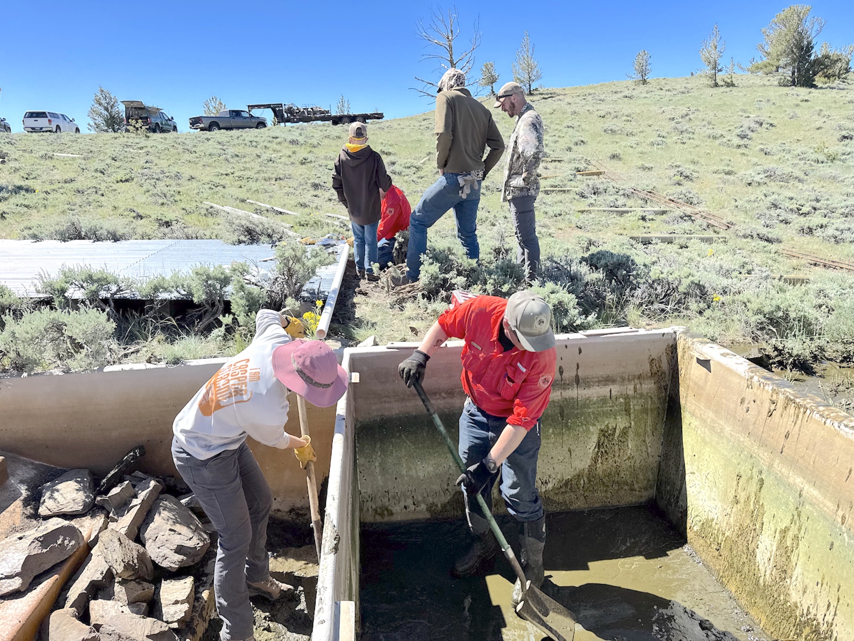 Water guzzlers may provide critical relief for wildlife during drought