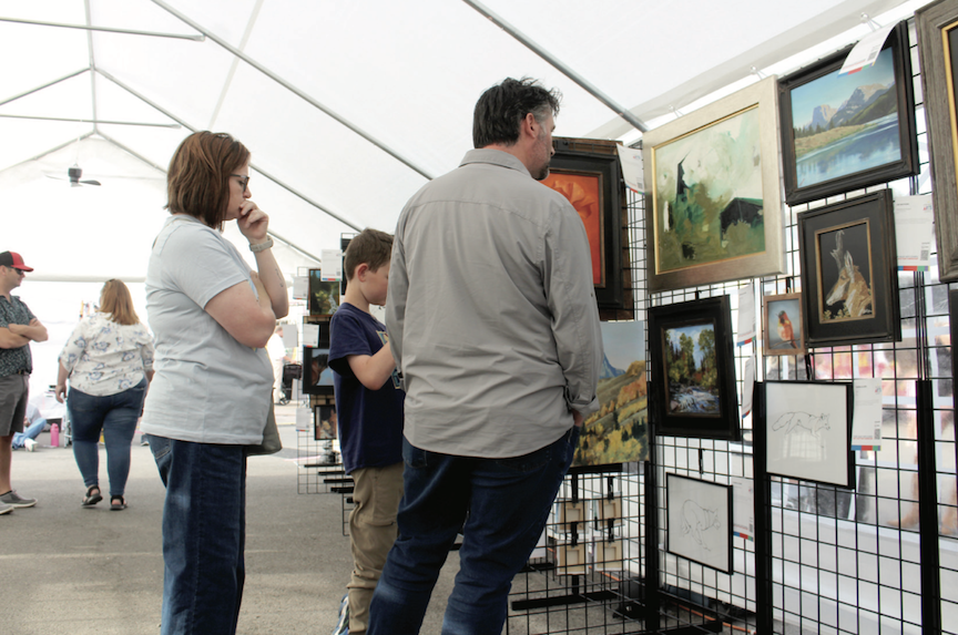 Art Auction Fundraiser sells 16 pieces